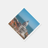 Serviette En Papier Eglise de Père Noël Engracia à Lisbonne, Portugal (Coin)