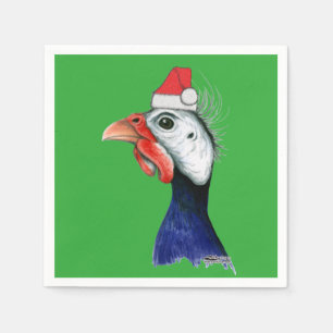 Serviette En Papier Église du Santa Claus