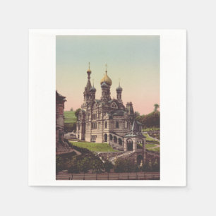 Serviette En Papier Église orthodoxe russe à Moscou