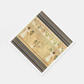 Serviette En Papier Égypte-Hiéroglyphes Papier Napkin (Coin)