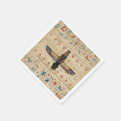 Serviette En Papier Egyptian Cat - Bastet on papyrus (Coin)