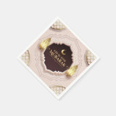 Serviette En Papier Eid Al-Fitr Mubarak (Coin)