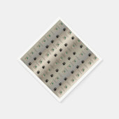 Serviette En Papier Eid Mubarak Napkins – Gold Kaaba & Masjid Nabawi (Coin)