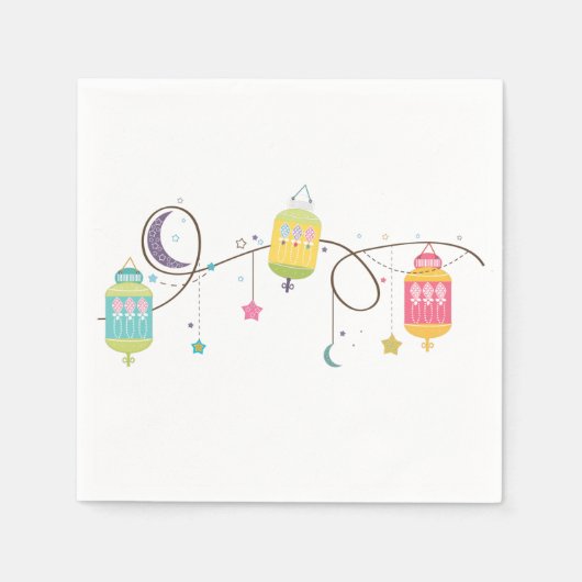 Serviette En Papier Eid Paper Napkins (Devant)