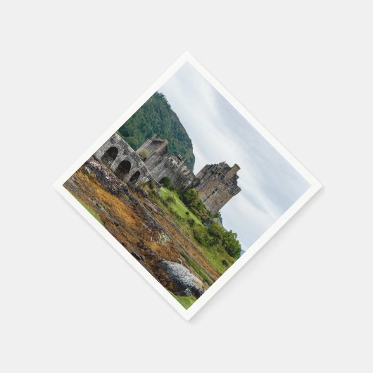 Serviette En Papier Eilean Donan Castle, Loch Duich - Ecosse, Royaume- (Coin)