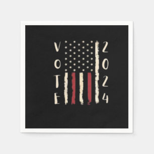 Serviette En Papier Election 2024 - Exercez votre droit de vote