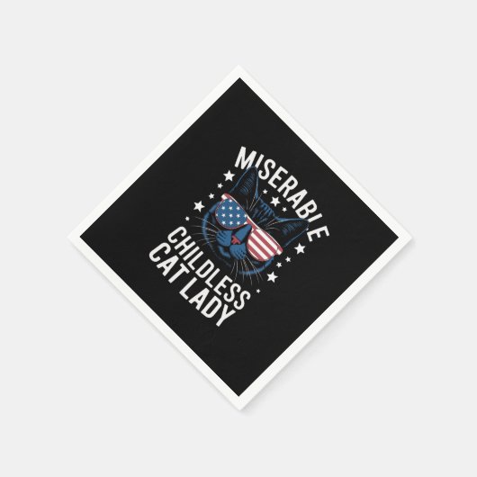 Serviette En Papier Élection 2024 Feministe, Feministe, Feministe, Cha (Coin)