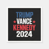 Serviette En Papier Élection de Trump Vance Kennedy pour le président (Devant)