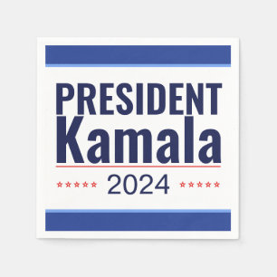 Serviette En Papier Élection du président Kamala 2024
