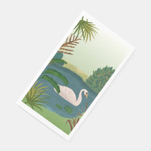 Serviette En Papier Élégance des serviettes d'hôtes : une touche d'hos (Coin)