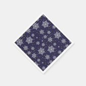 Serviette En Papier Élégance givrée (Coin)