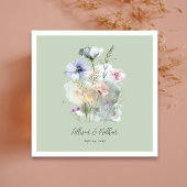 Serviette En Papier Élégance inspirée de la nature ! Mariage de lumièr