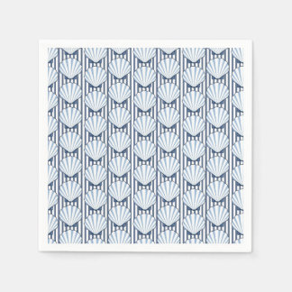 Serviette En Papier Élégance Shell Stripe !