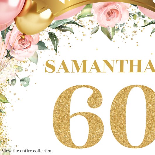 Serviette En Papier Élégant 60e anniversaire Napkins Gold Sparkle Bloo