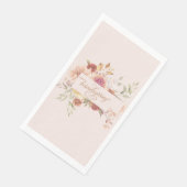 Serviette En Papier Elégant Amical Soigné (Coin)