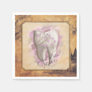 Serviette En Papier Élégant cadeau dentaire Vintage à l'ancienne