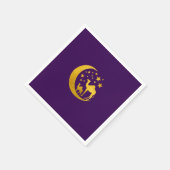 Serviette En Papier Élégant chameau d'or (Coin)