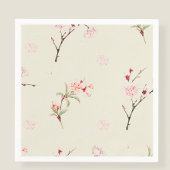 Serviette En Papier Elegant Cherry Blossom Tablecloth Set