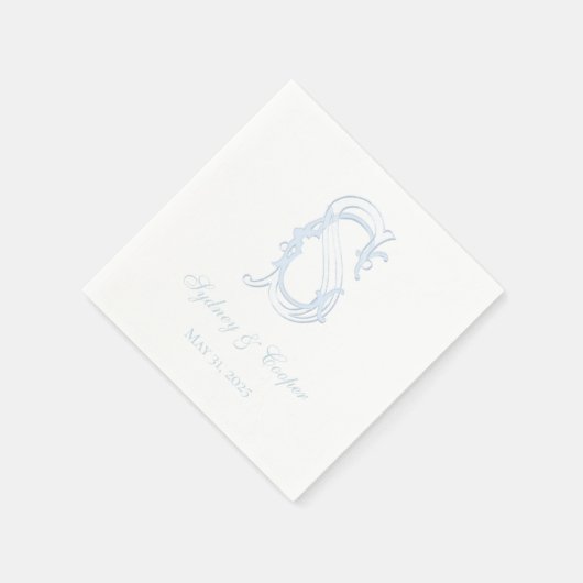 Serviette En Papier Élégant Cocktail serviettes (Coin)