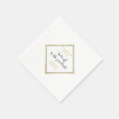 Serviette En Papier Élégant Diamètre Forme Graduation Napkin (Coin)