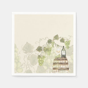 Serviette En Papier Élégant Domaine à thème Cocktail Napkin