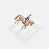 Serviette En Papier Élégant Dressage Cheval Equestre Papier Équestre s (Coin)