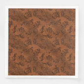 Serviette En Papier Élégant et moderne (Devant)