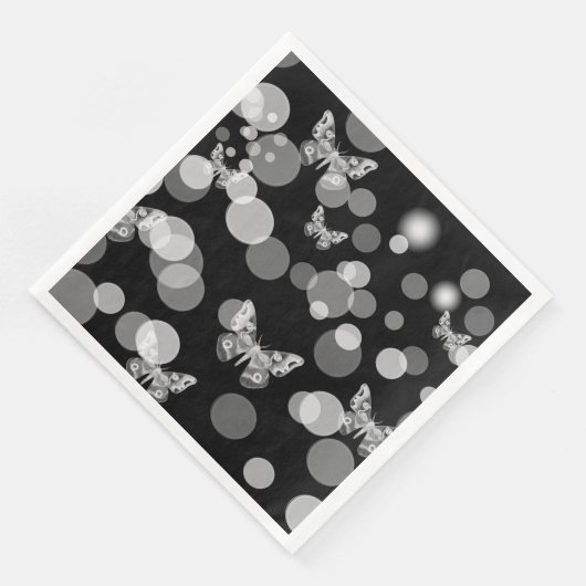 Serviette En Papier Élégant et moderne (Coin)