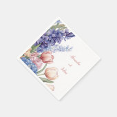 Serviette En Papier Elegant Floral Table Napkin (Coin)