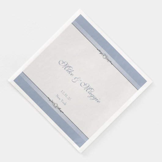 Serviette En Papier Élégant format de frontière (Coin)