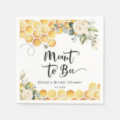 Serviette En Papier Elégant mariage à venir (Devant)