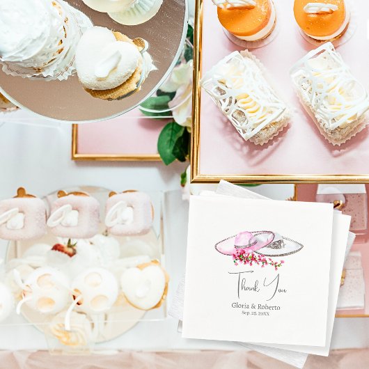 Serviette En Papier Elégant Mariage mexicain Floral Hacienda Style