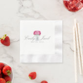 Serviette En Papier Elegant Mason Jar (En situation)