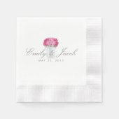 Serviette En Papier Elegant Mason Jar (Devant)