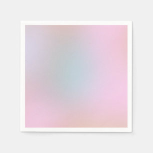Serviette En Papier Elégant Moderne Pastel Couleurs Art Abstrait
