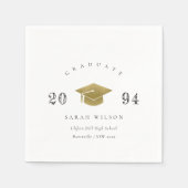Serviette En Papier Élégant Nettoyage Minimal Graduation Simple Huile  (Devant)