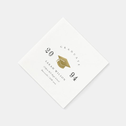 Serviette En Papier Élégant Nettoyage Minimal Graduation Simple Huile  (Coin)