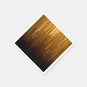 Serviette En Papier Élégant or Starburst Papier Napkin (Coin)