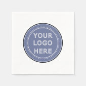 Serviette En Papier Élégant, raffiné et personnalisé (Devant)