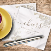 Serviette En Papier Elégant Sage Greenergie Mariage Personnalisé