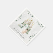 Serviette En Papier Élégante conte de fées Princesse | Anniversaire (Coin)