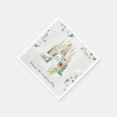 Serviette En Papier Élégante conte de fées Princesse | Anniversaire (Coin)