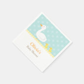 Serviette En Papier Élégante Cute Duck Twins Baby shower Partie Fourni (Coin)