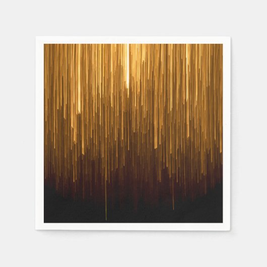 Serviette en papier élégante en forme d'étoile écl (Devant)