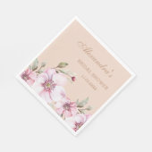 Serviette En Papier Elégante rose rose rose rose rose Roses Fête des m (Coin)