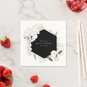 Serviette En Papier Élégantes serviettes florales bohème (En situation)