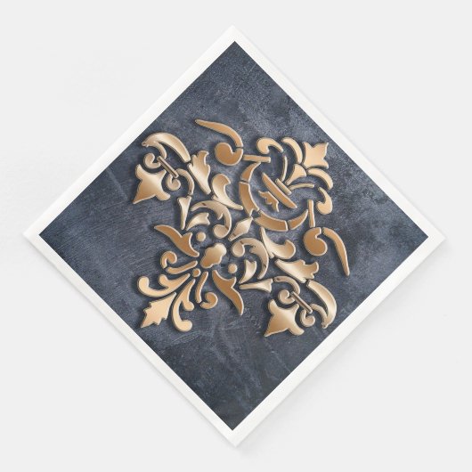 Serviette En Papier élément damask (Coin)