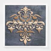 Serviette En Papier élément damask (Devant)