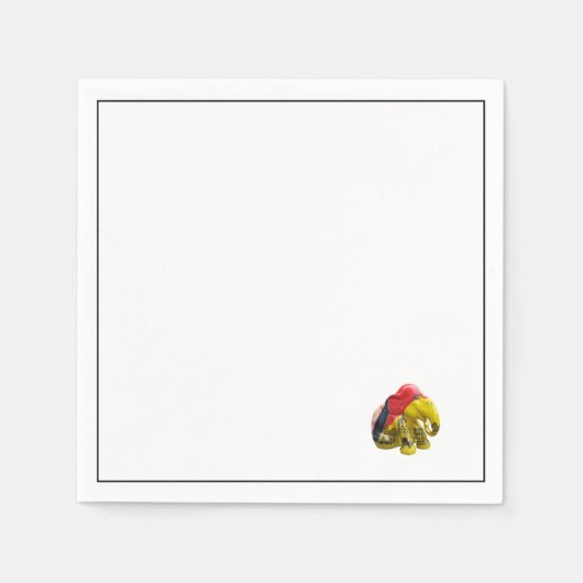 Serviette En Papier Eléphant (Devant)