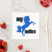 Serviette En Papier Élevage du cheval demi-frère (En situation)